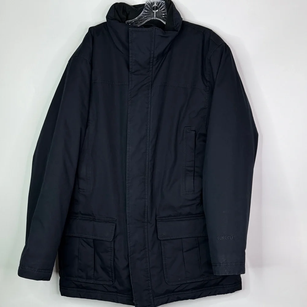L. L. Bean 248600 Navy Gortex Thinsulate Nor'easter Jacket Size Large